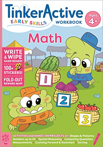 Math: Ages 4+ (Tinkeractive Early Skills Workbooks) von MacMillan (US)