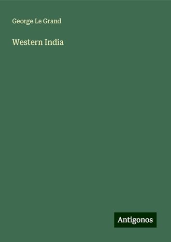 Western India von Antigonos Verlag