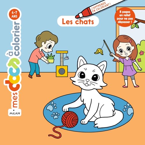 Les chats: Coloriage