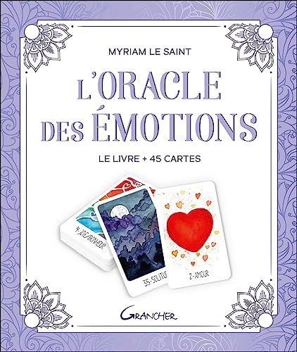 L'Oracle des émotions - Le livre + 45 cartes - Coffret von GRANCHER
