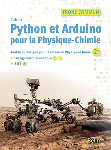 Python et Arduino pour la physique-Chimie Lycée tronc commun von BELIN EDUCATION