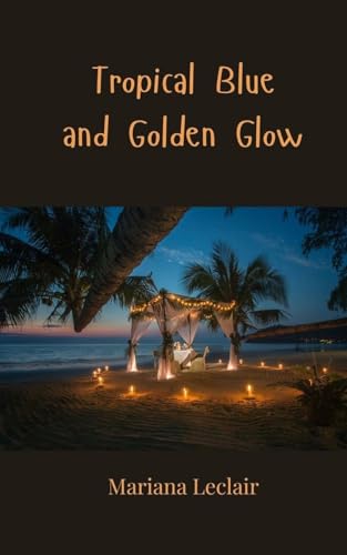 Tropical Blue and Golden Glow von Creative Arts Management OÜ