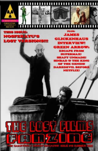 THE LOST FILMS FANZINE #10: (B&W Edition/Variant Cover B) von Independently published