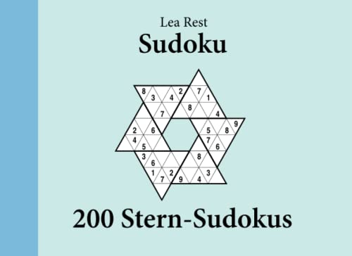 Sudoku - 200 Stern-Sudokus von udv