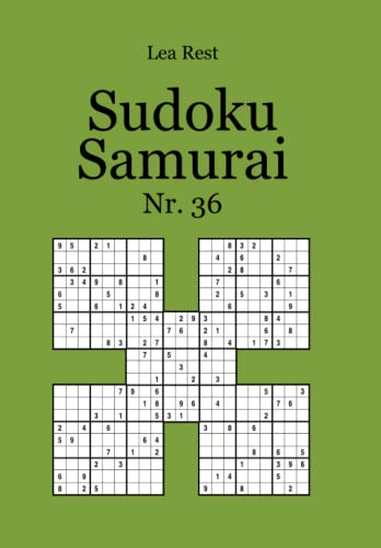 Sudoku Samurai Nr. 36 Sudoku Samurai Nr. 36