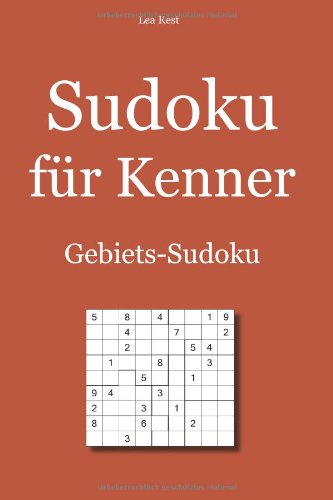 Sudoku für Kenner: Gebiets-Sudoku von udv