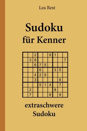 Sudoku für Kenner: extraschwere Sudoku von udv