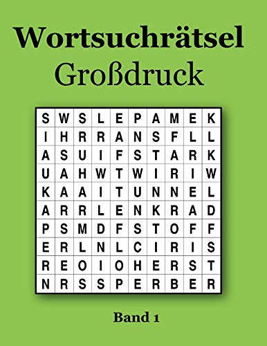 Wortsuchrätsel Großdruck Band 1 von udv