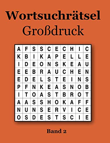 Wortsuchrätsel Großdruck Band 2 von udv