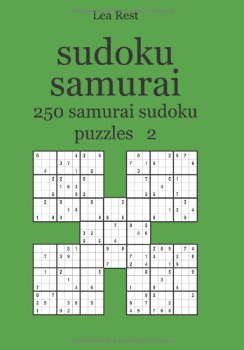 sudoku samurai: 250 samurai sudoku puzzles 2 von udv