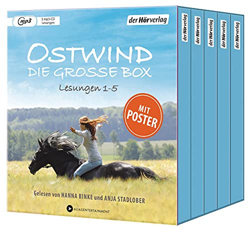 Ostwind. Die große Box: Die Lesungen 1-5 (Die Ostwind-Hörbuch-Sammeleditionen, Band 1)