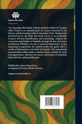 An Australian Bird Book von Anson Street Press