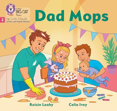 Dad Mops: Phase 2 Set 3 Blending practice (Big Cat Phonics for Little Wandle Letters and Sounds Revised) von Collins