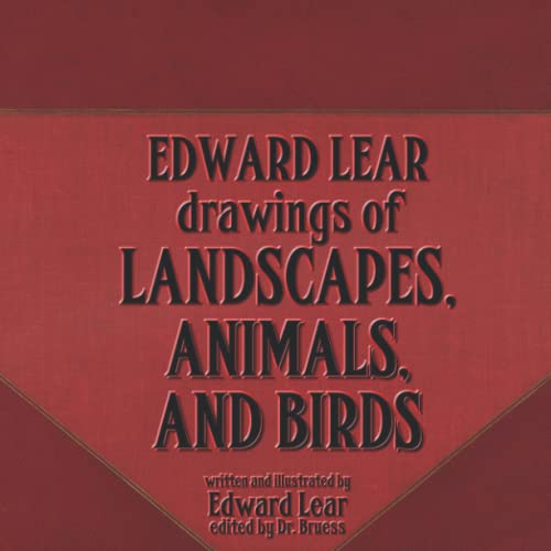 Edward Lear drawings of Landscapes, Animals, and Birds Edward Lear drawings of Landscapes, Animals, and Birds von Independently published