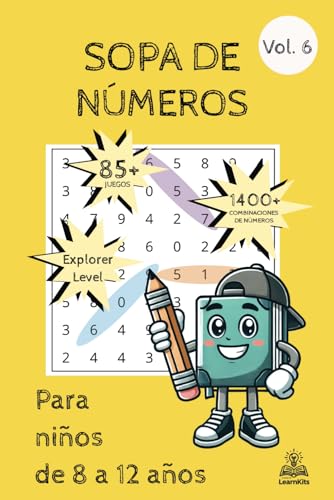 Sopa de Números: Para niños de 8 a 12 años – Nivel Explorer Vol. 6 Sopa de Números: Para niños de 8 a 12 años – Nivel Explorer Vol. 6 von Independently published