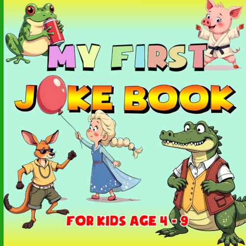 My First Joke Book For Kids Age 4 - 9: Funny Riddles and Puns For Young Readers von Independently published