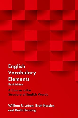 English Vocabulary Elements: A Course in the Structure of English Words von Oxford University Press Inc