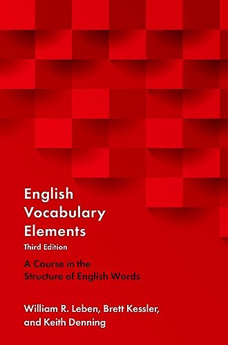 English Vocabulary Elements: A Course in the Structure of English Words von Oxford University Press Inc