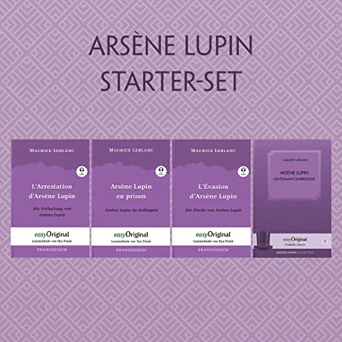 Arsène Lupin, gentleman-cambrioleur (mit 5 MP3 Audio-CDs) - Starter-Set: Lesemethode von Ilya Frank + Readable Classics (Arsène Lupin: Lesemethode von Ilya Frank)
