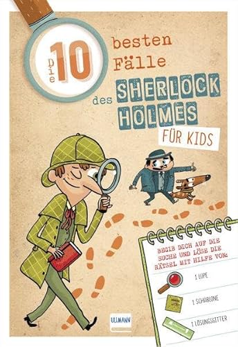 Die 10 besten Fälle des Sherlock Holmes für Kids: Sherlock Holmes zeigt jungen Detektiven, wie man Spuren liest und kombiniert. Mit Lösungslupe, ... Dechiffrierkarte und mehr! Ab 8 Jahren Die 10 besten Fälle des Sherlock Holmes für Kids: Sherlock Holmes zeigt jungen Detektiven, wie man Spuren liest und kombiniert. Mit Lösungslupe, ... Dechiffrierkarte und mehr! Ab 8 Jahren