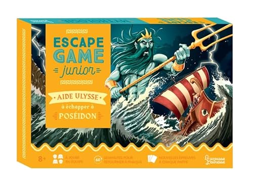 Escape Game Junior - Aide Ulysse à échapper à Poséidon von Larousse