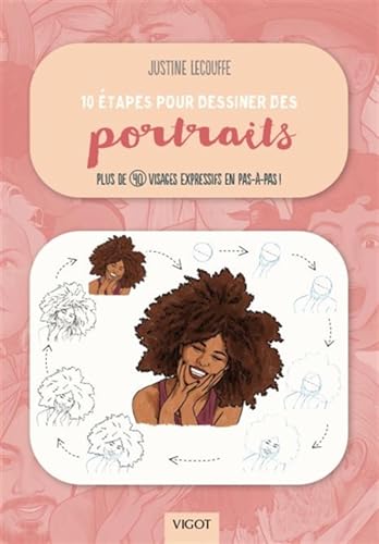 10 étapes pour dessiner des portraits: Plus de 40 visages expressifs en pas-à-pas ! 10 étapes pour dessiner des portraits: Plus de 40 visages expressifs en pas-à-pas ! von VIGOT