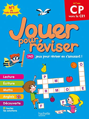 Jouer pour réviser - Du CP au CE1 - Cahier de vacances 2024: Avec un crayon