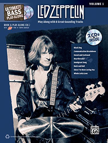 Ultimate Bass Play-Along: Led Zeppelin, Volume 1: Play Along with 8 Great-Sounding Tracks (incl. 2 CDs)
