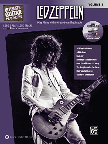 Ultimate Guitar Play-Along: Led Zeppelin, Volume 2 - Play Along with 8 Great-Sounding Tracks (incl. 2 CDs): Play Along with 8 Great-Sounding Tracks (incl. Online Code)