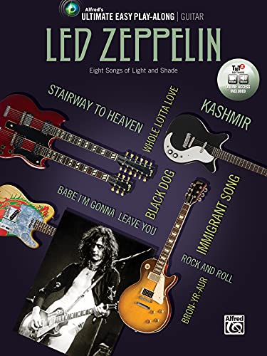 Ultimate Easy Guitar Play-Along: Led Zeppelin: Eight Songs of Light and Shade (incl. DVD) (Alfreds Ultimate Easy Play-along)