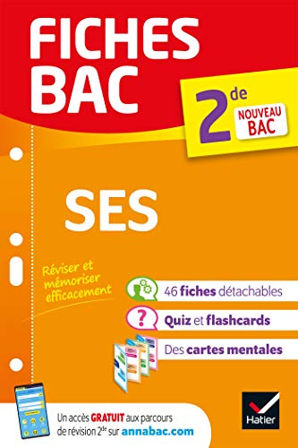 Fiches bac - SES 2de: tout le programme en fiches de révision détachables von HATIER