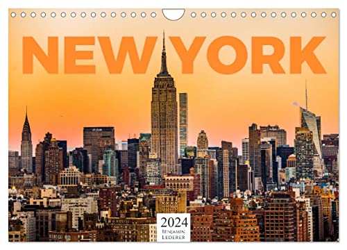 New York - Eine Weltstadt (Wandkalender 2024 DIN A4 quer), CALVENDO Monatskalender