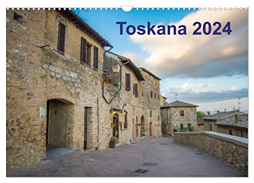 Toskana - 2024 (Wandkalender 2024 DIN A3 quer), CALVENDO Monatskalender
