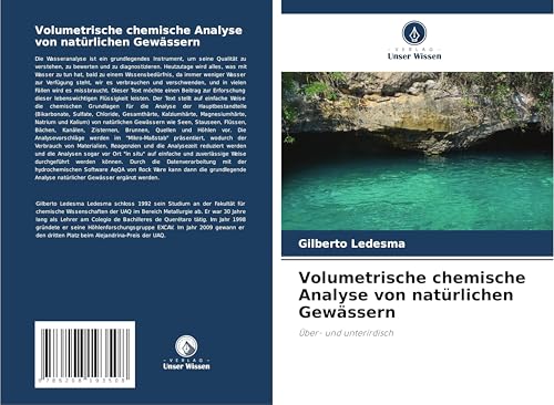 Volumetrische chemische Analyse von natürlichen Gewässern: Über- und unterirdisch