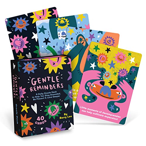 Barry Lee Gentle Reminders Daily Oracle Deck: To Help You Stay Grounded, Be Present & Love Deeper, 40 Cards Barry Lee Gentle Reminders Daily Oracle Deck: To Help You Stay Grounded, Be Present & Love Deeper, 40 Cards