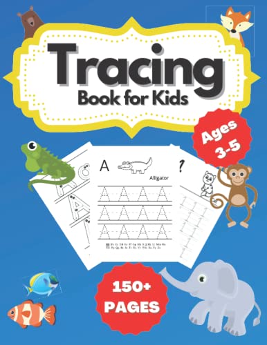 Tracing Book for Kids ages 3-5: Hand Writing Practice Books for Kids | Trace Lines, Shapes, and Sight Words | Learn to Write while having Fun Tracing Letters and Numbers