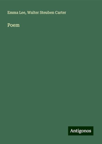 Poem von Antigonos Verlag