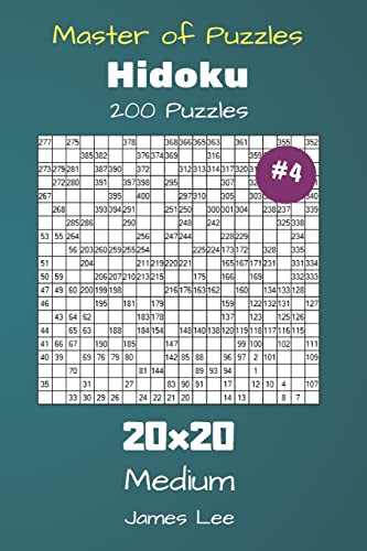 Master of Puzzles Hidoku - 200 Medium 20x20 vol. 4