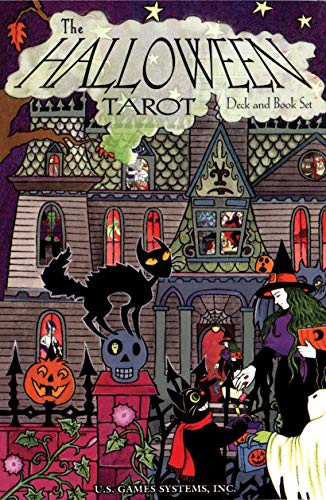 The Halloween Tarot Deck & Book Set: 78-Card Deck [With Book] von U.S. Games Systems, Inc.