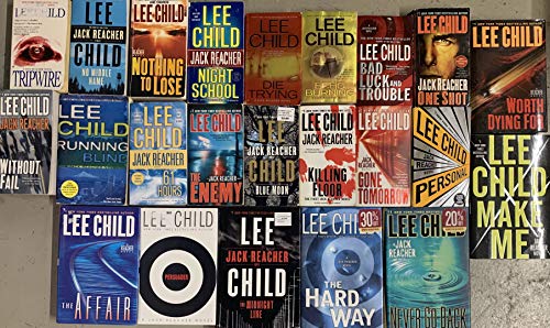 Jack Reacher Series Complete Set (BOOKS 1-18) : 1. Killing Floor 2. Die Trying 3. Tripwire 4. Running Blind 5. Echo Burning 6. Without Fail 7. Persuader 8. The Enemy 9. One Shot 10. The Hard Way 11.