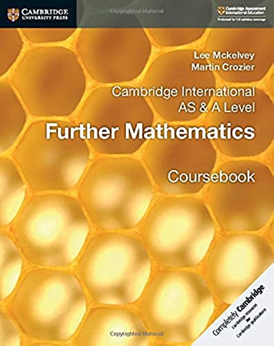 Cambridge International As & a Level Further Mathematics Coursebook von Cambridge University Press