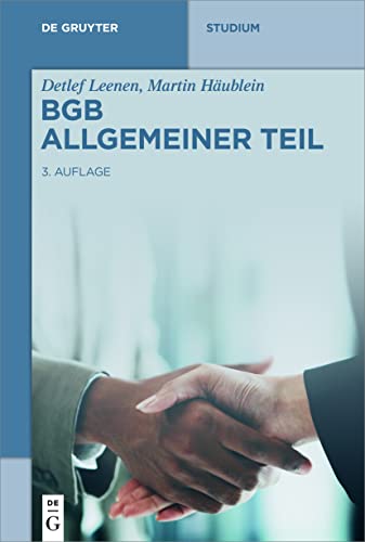 BGB Allgemeiner Teil (De Gruyter Studium)