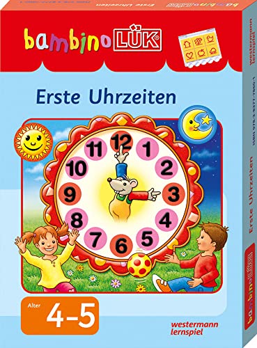 bambinoLÜK-Sets: bambinoLÜK-Set: Erste Uhrzeiten: 4 - 5 Jahre: 4/5 Jahre - Vorschule Erste Uhrzeiten (bambinoLÜK-Sets: Kasten + Übungsheft/e)