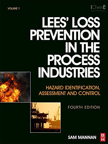 Lees' Loss Prevention in the Process Industries: Hazard Identification, Assessment and Control (3 Volumes), 4th Edition.