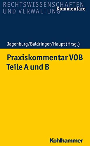 Praxiskommentar VOB - Teile A und B von Kohlhammer