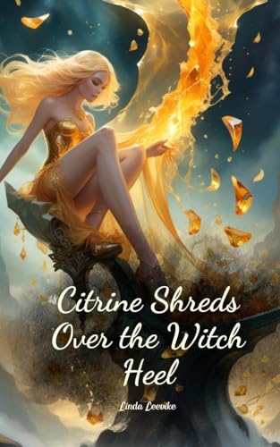 Citrine Shreds Over the Witch Heel von Swan Charm