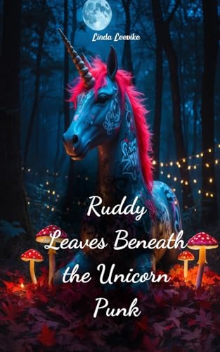 Ruddy Leaves Beneath the Unicorn Punk von Swan Charm