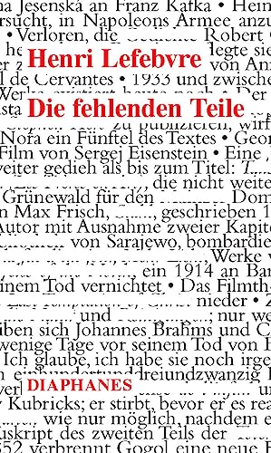 Die fehlenden Teile