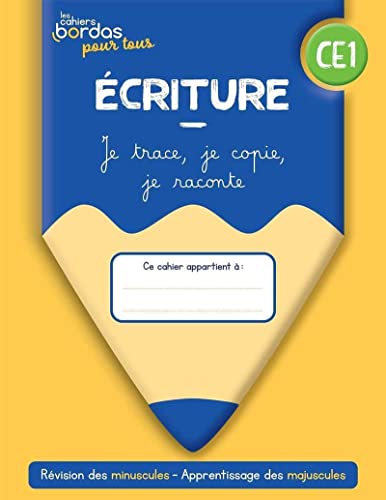 Cahiers Bordas pour tous - Ecriture CE1 - 2022 - Cahier - élève: Je trace, je copie, je raconte von BORDAS