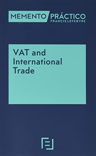 Memento VAT and International Trade von Editorial